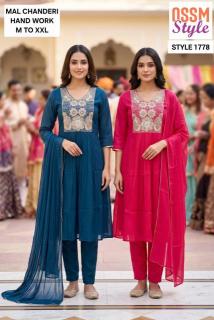 Ossm style 1778  wholesale kurti market near me