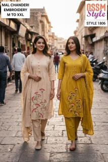 Ossm style 1806 wholesale kurti market in tamil