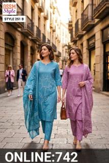 Ossm style 251 b ladies kurti wholesale market in pune