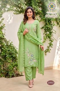 Passion tree kasuti vol-2 kurti wholesale gujarat