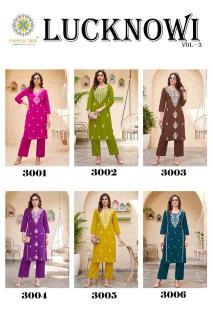 Passion tree lucknowi vol 3 wholesale kurti market in ahmedabad with price