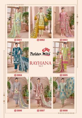 Patidar rayhana vol 3 chennai dress wholesale market tamil