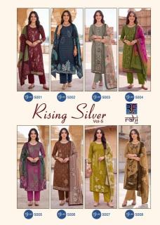 Rahi fab rising silver vol 5 wholesale dress materials in mumbai with price