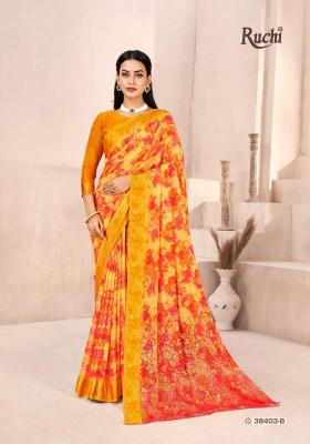 Ruchi red velvet vol-41 wholesale saree market in ahmedabad
