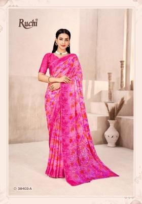 Ruchi red velvet vol-41 wholesale saree market in ahmedabad