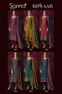 Sanna fashion cotton dress material wholesale market in mumbai