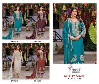 Shree fabs Dn 2727 wholesale salwar suit market