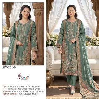 Shree fabs KT 351 mumbai wholesale cloth market address
