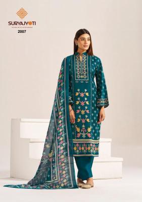 Suryajyoti kashmiri cotton vol 2  wholesale dress material market in mumbai with price