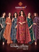 Suryajyoti trendy cotton vol 73 wholesale dress material market in mumbai with price