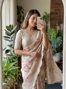 Svara asvi- floral butta-2 wholesale saree market in vadodara with price