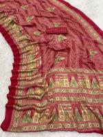 Vastrangan gajji  chiffon saree wholesale market in jaipur