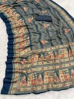 Vastrangan gajji  chiffon saree wholesale market in jaipur