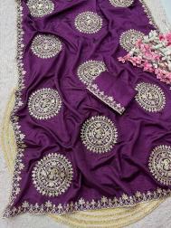 Vinayak gotafoil cheapest wholesale saree market in kolkata
