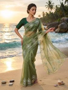 Vinayak twill cotton saree wholesale market in tamilnadu