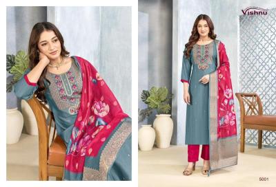 Vishnu  wholesale dress material market in ahmedabad with price