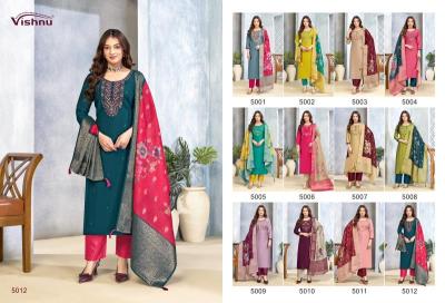 Vishnu  wholesale dress material market in ahmedabad with price